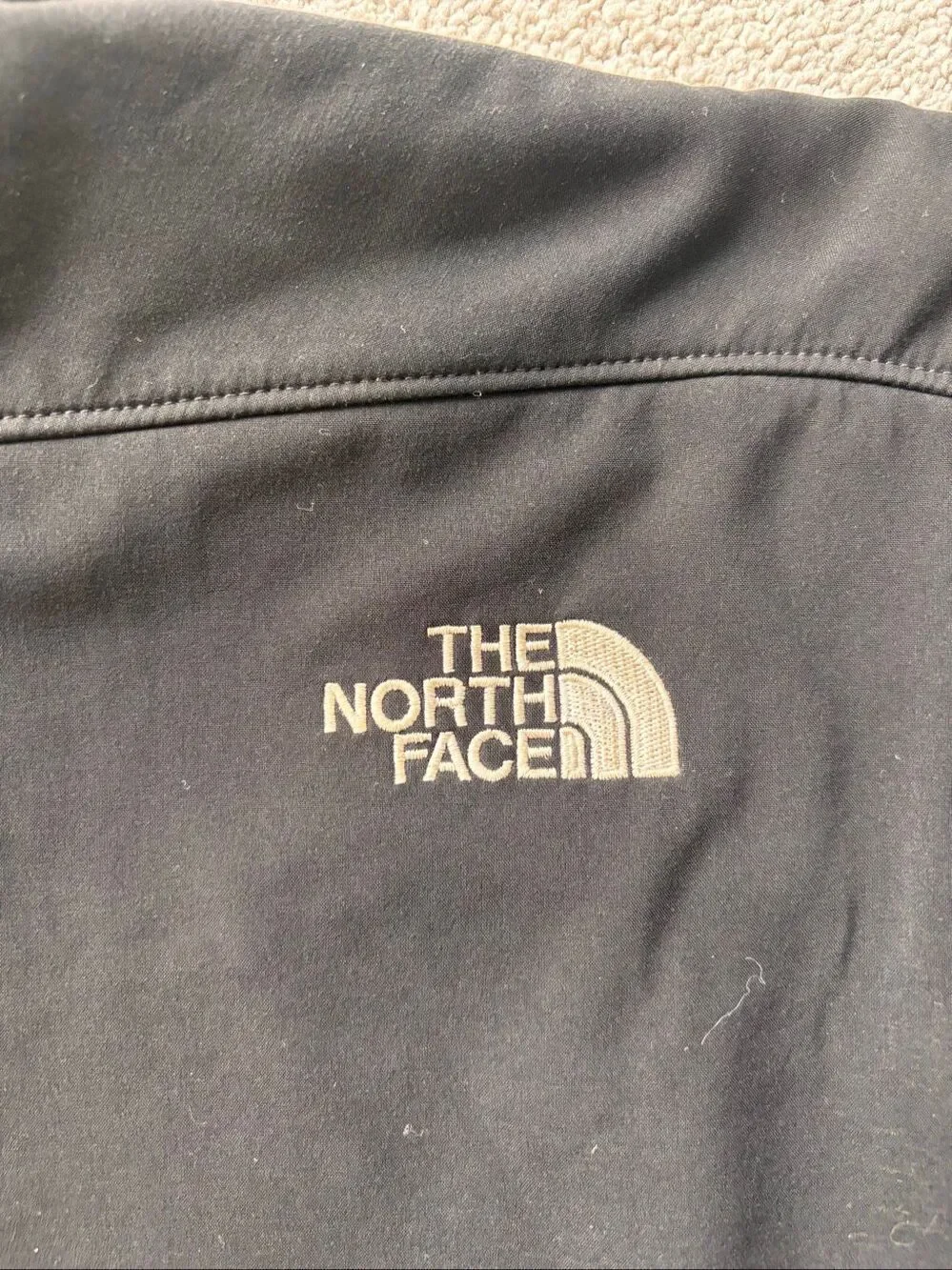 The North Face Apex Soft Shell Full Zip Jacket Black Men’s Outdoor Performance C